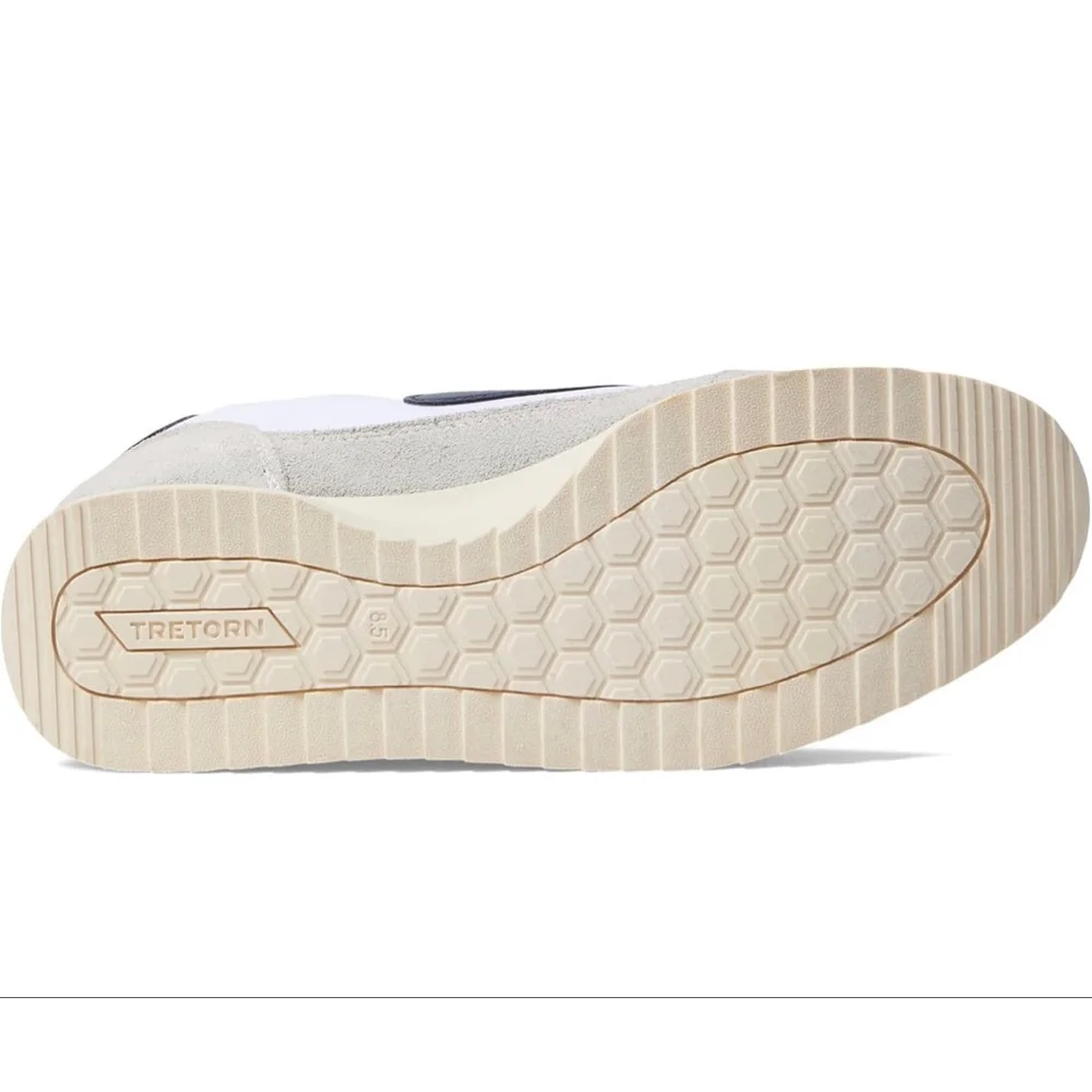 Women's Tretorn Kristine Sneakers Size 7 White Navy - Picture 3 of 14